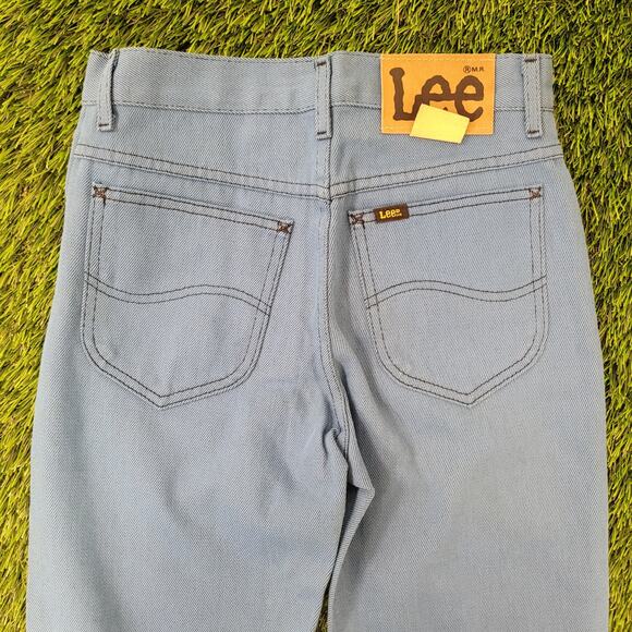 Vintage 70s LEE Riders Polyester Pants 28x34 USA - Picture 10 of 16